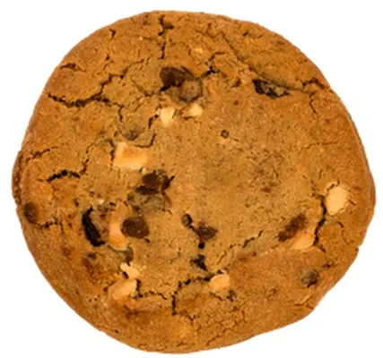 Gæðabakstur súkkulaðibitakaka m/hvítu súkk