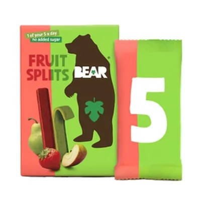 Bear 5pk fruit splits epla&jarðarberja