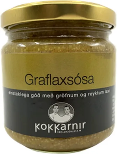 Kokkarnir Graflaxsósa
