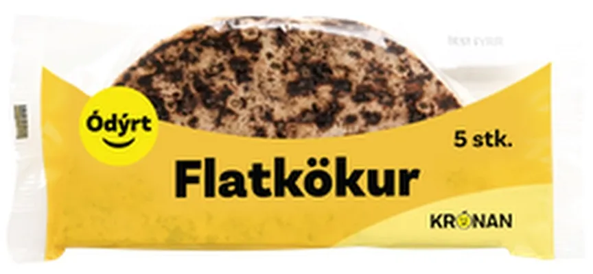 Ódýrt flatkökur