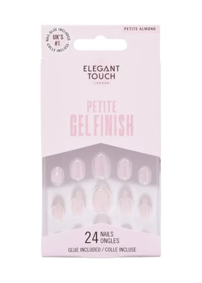 ELEGANT TOUCH - Petite Gel Finish Sparkling Rose