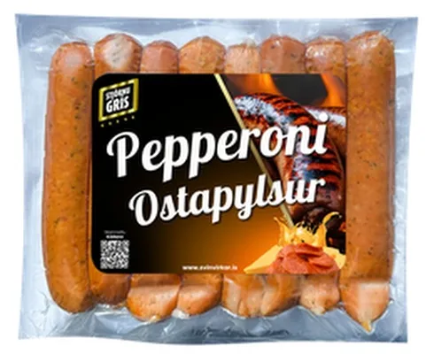 Stjörnugrís pepperóníostapylsur