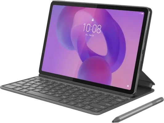 Lenovo Idea Tab 5G spjaldtölva með lyklaborði og penna - Grá