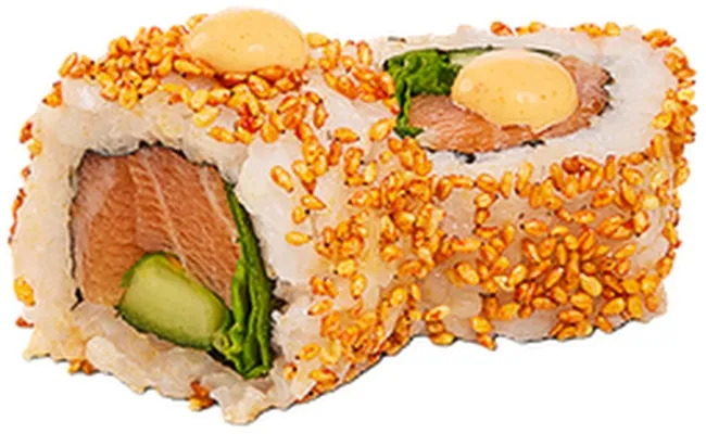 Tokyo Sushi 33.8 lax og kimchi maki