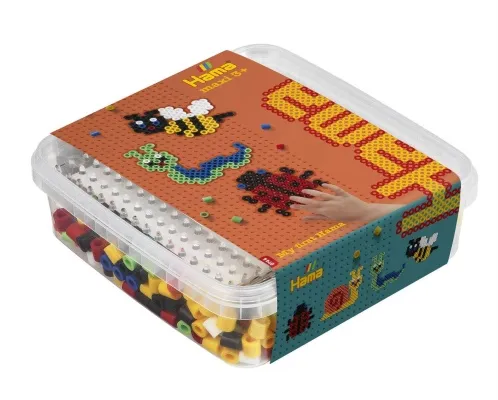 HAMA - Perlur 600 stk maxi box rautt