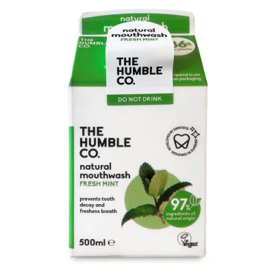 THE HUMBLE CO. - Natural Mouthwash Fresh Mint 500ml