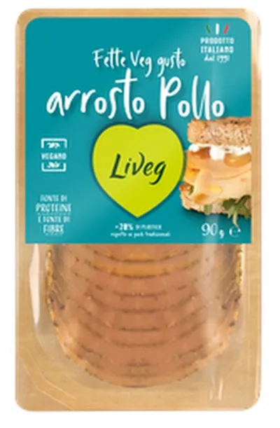 Liveg vegan álegg roast chicken