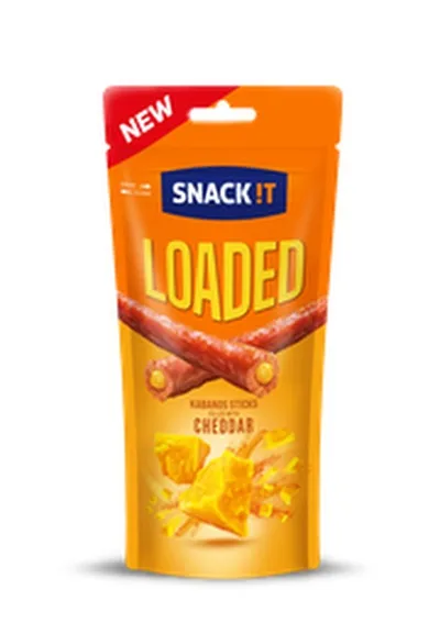 Snack !T kabanos loaded cheddar