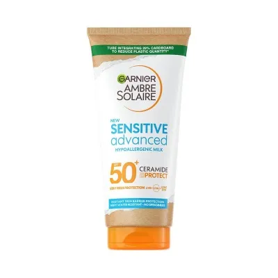 GARNIER - Sensitive Advanced Hypoallergenic Face & Body Sun Protection Lotion SPF50+ 200ml