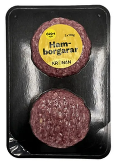 Ódýrt hamborgarar 2x130g