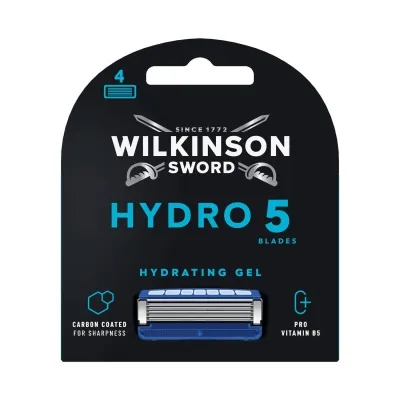 WILKINSON SWORD - Hydro 5 hausar 4stk