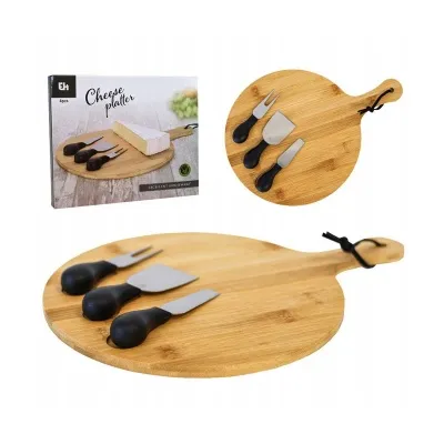 EXCELLENT HOUSEWARE - Ostabakkasett Bamboo