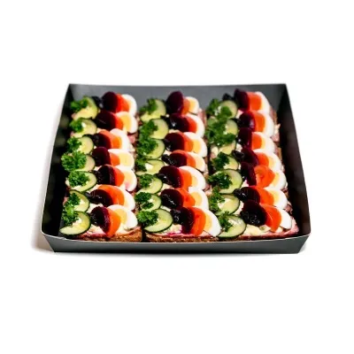 VEISLURÉTTIR - Smurbrauðsveisla með hangikjöti, 21 biti