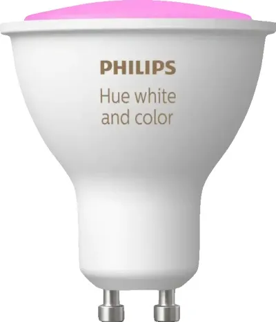 Philips Hue GU10 White and Color snjallpera - 1 stk