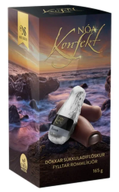 Nóa konfekt vínflöskur líkjör