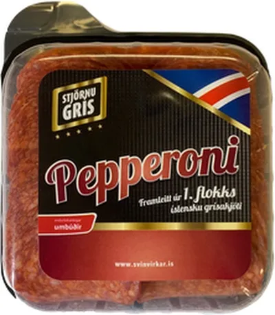 Stjörnugrís pepperoni