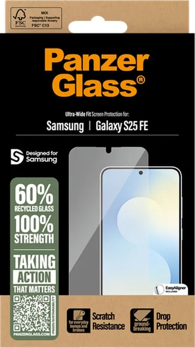 PanzerGlass S25FE varnargler