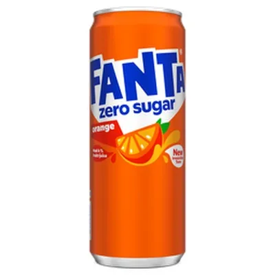 Fanta dós án sykurs 330ml