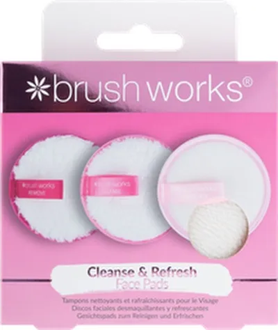Brushworks Cleanse&Refresh face pads