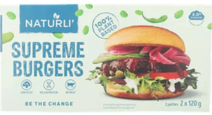 Naturli hamborgarar supreme