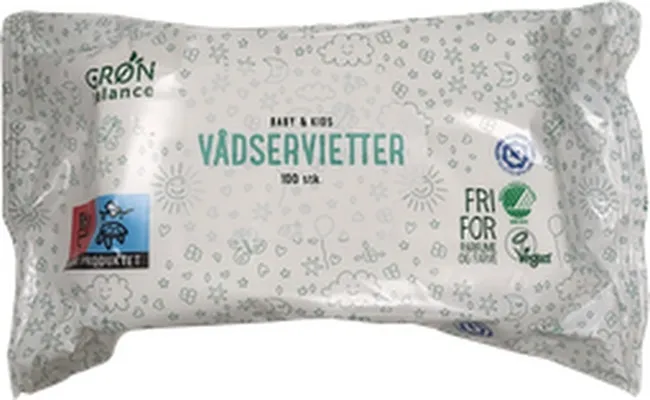 Grön Balance blautklútar barna