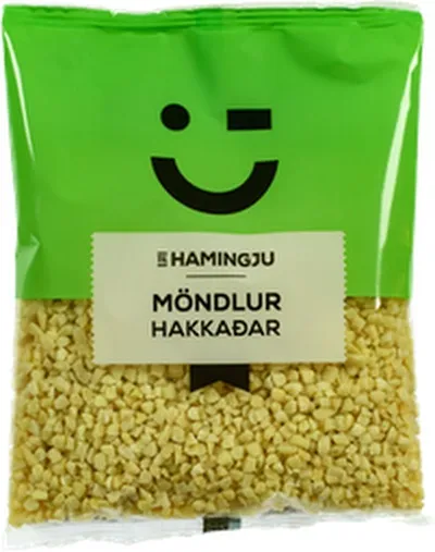 Til hamingju hakkaðar möndlur