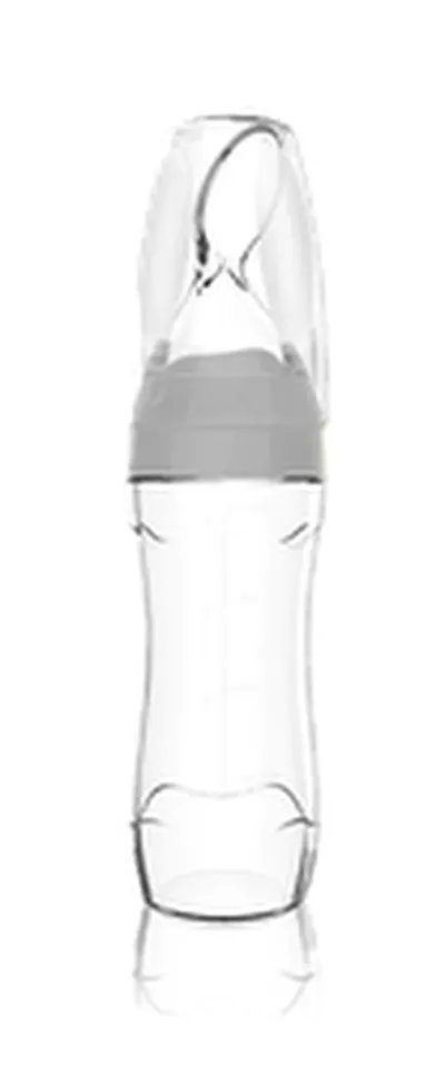 Haakaa barnamatarskeið grá