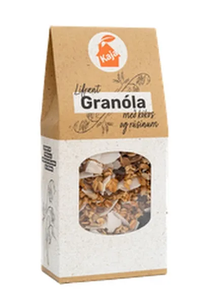 Kaja organic granóla m/kókos & rúsínum