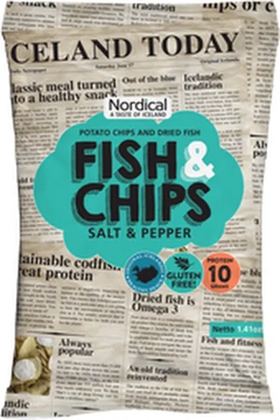 Nordical Fish & Chips Salt/Pipar
