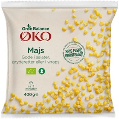 Grön Balance maískorn