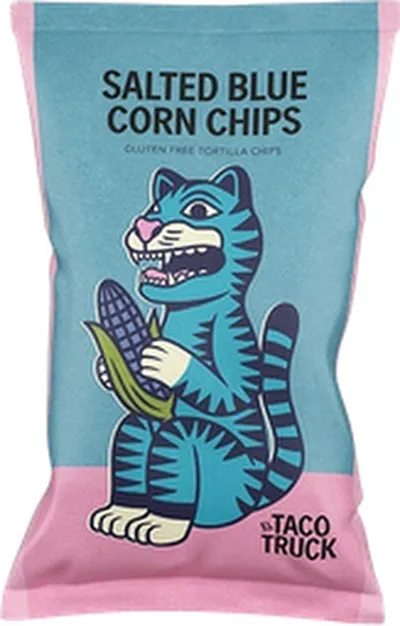 El Taco Truck snakk blue corn
