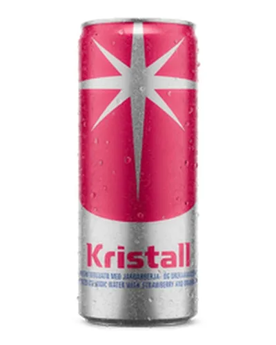 Kristall dós jarðarberja & drekaávaxta