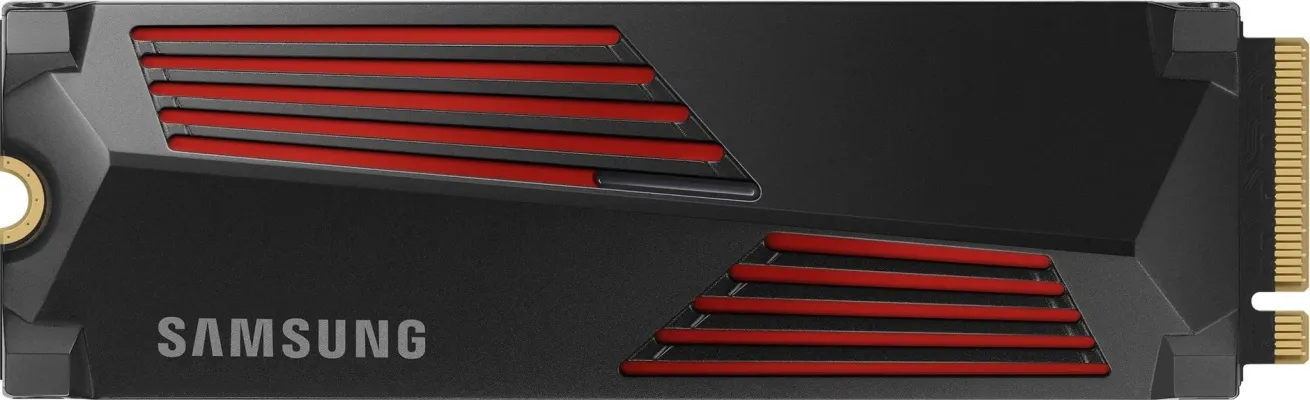 Samsung 990 Pro M.2 SSD með kæliplötu - 4 TB