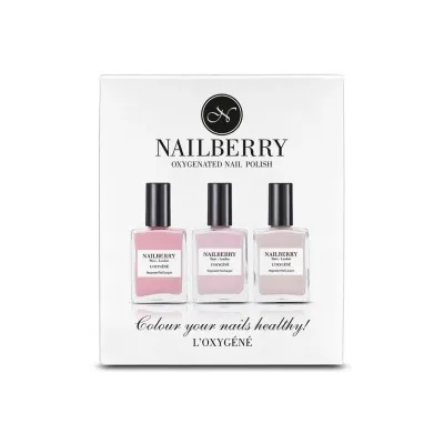 NAILBERRY - Tokyo Spring/Kyoto Bloom/Imperial Blush
