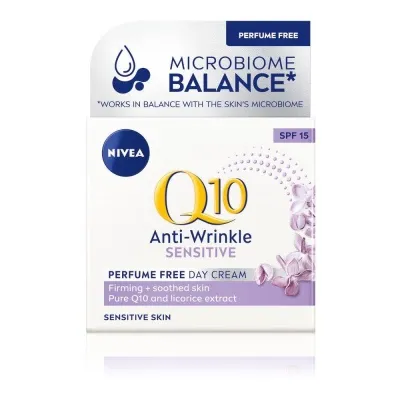 NIVEA - Q10 Power Sensitive Skin Day Cream SPF15 50 ml