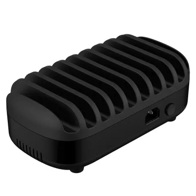 ORICO 10-porta USB svört hleðslustöð