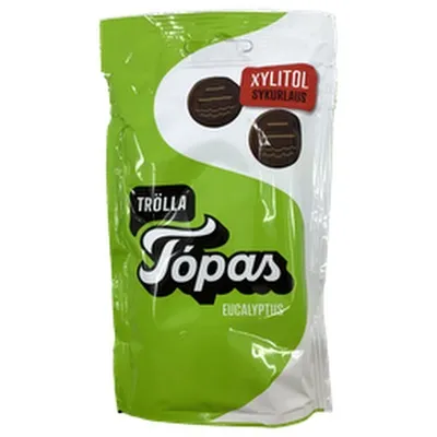 Nóa trölla tópas grænn sykurlaus