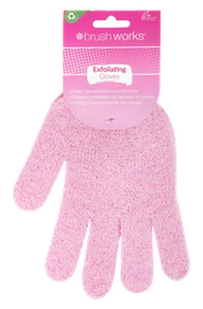 Brushworks exfoliating glove 1stk