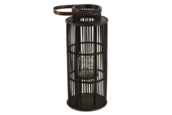 COUNTRYFIELD - Viðarlukt Cabot High Brown lítil 