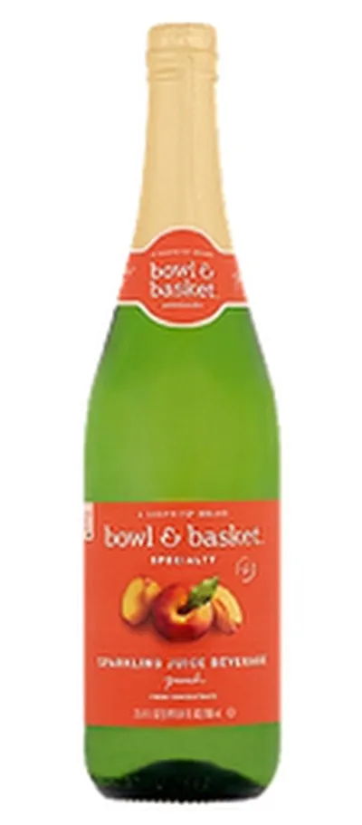 bowl & basket sparkling juice peach