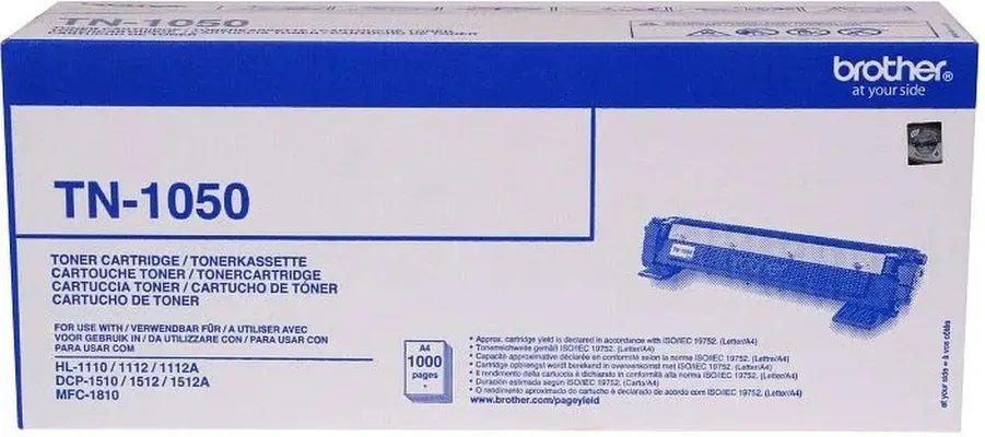 Brother TN-1050 dufthylki - Svart