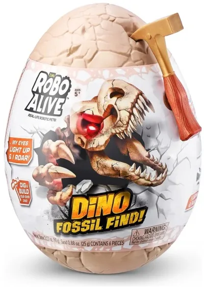 Zuru Dino Fossil egg með hamri