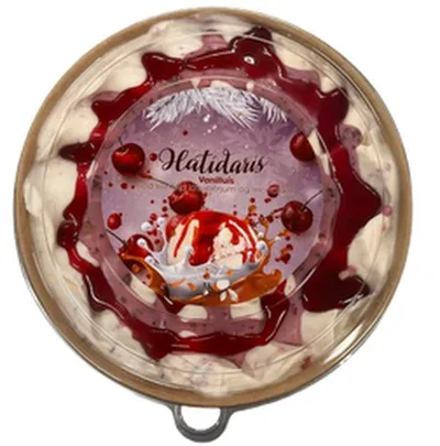 Ísgerðin Akureyri ísterta jólakirsuber & möndlur