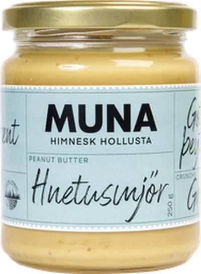 MUNA gróft hnetusmjör