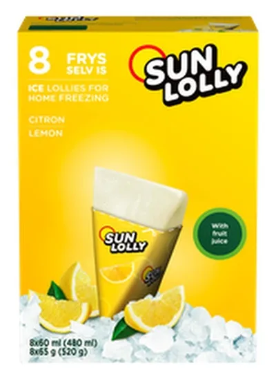 Sun Lolly sítrónu