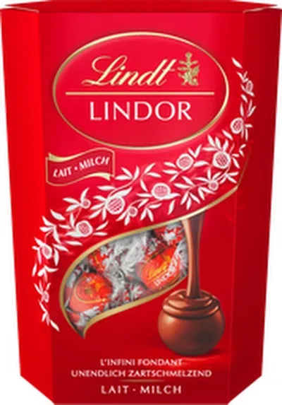 Lindt lindor mjólkursúkkulaði 200gr
