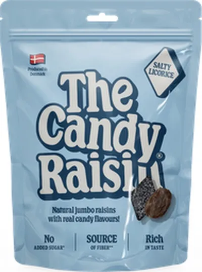 The Candy Raisin rúsínur salty licorice