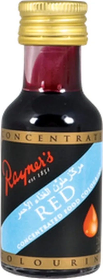 Rayners matarlitur rauður