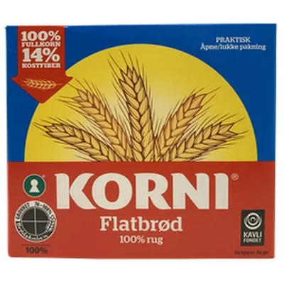 Korni flatbrauð