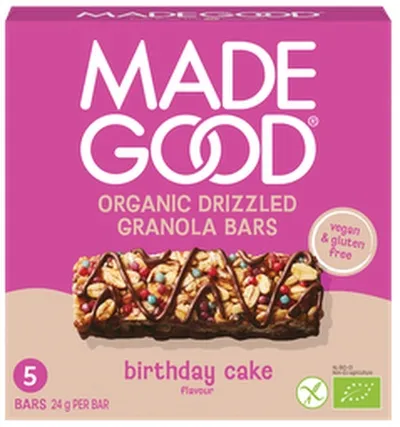 Made good 5pk stangir birthday cake